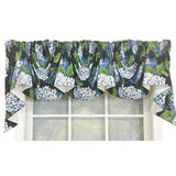 Hydrangea Empire High-Quality Window Valance up to 48in or 60in by RLF Home