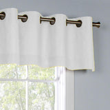 Commonwealth Thermalogic Weather Cotton Fabric Grommet Top Valance - 40x15"