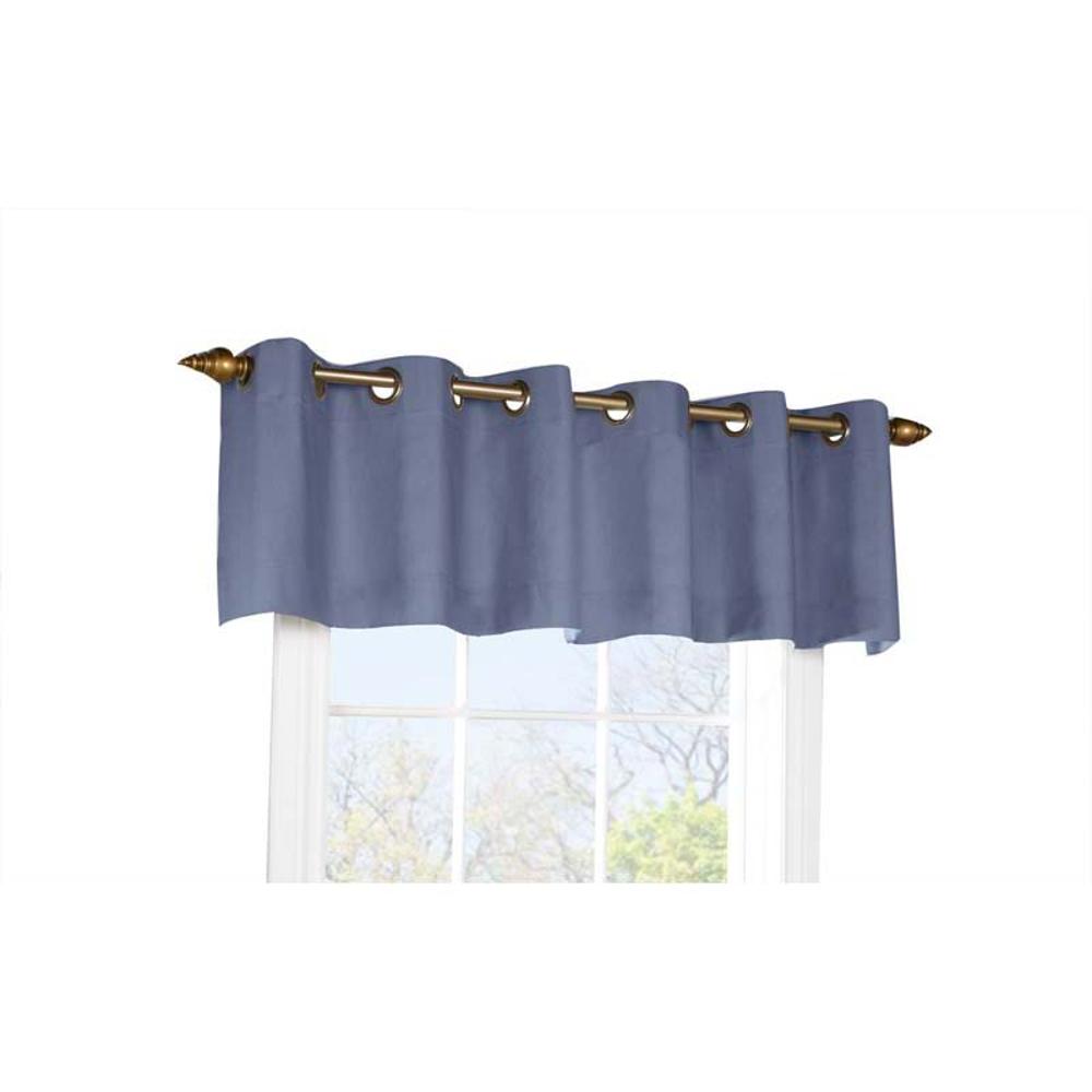 Commonwealth Thermalogic Weather Cotton Fabric Grommet Top Valance - 40x15"
