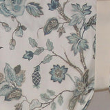 Gianna Suspender 3in Rod Pocket Ribbon Tie Window Valance 50in x 17in by RLF Home