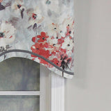 Tia Cornice 3in Rod Pocket Elevated Trim Decor Window Valance 50in X 17in by RLF Home