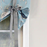 Trend Bird Coordination Ribbon Tie Window Valance 50in x 21in by RLF Home