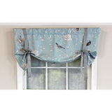 Trend Bird Coordination Ribbon Tie Window Valance 50in x 21in by RLF Home