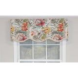 Kira Ruffle Provance 3" Rod Pocket Valance 50" x 16" Multicolor by RLF Home