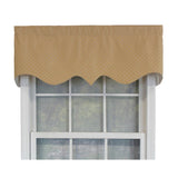 Passat Regal High-Quality 3in Rod Pocket Window Valance 50" x 17" by RLF Home