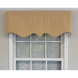 Passat Regal High-Quality 3in Rod Pocket Window Valance 50" x 17" by RLF Home