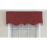 Passat Regal High-Quality 3in Rod Pocket Window Valance 50" x 17" by RLF Home