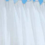 Commonwealth Outdoor Decor Escape Voile Hook and Loop Tab Curtain Panel - White