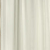 Commonwealth Thermavoile Rhapsody Lined Tailored Pole Top Curtain Panel - Ivory