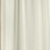 Commonwealth Thermavoile Rhapsody Lined Tailored Pole Top Curtain Panel - Ivory