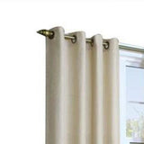 Commonwealth Thermalogic Eight Grommets Rhapsody Thermavoile Lined Curtains - 54"x95" - Mushroom