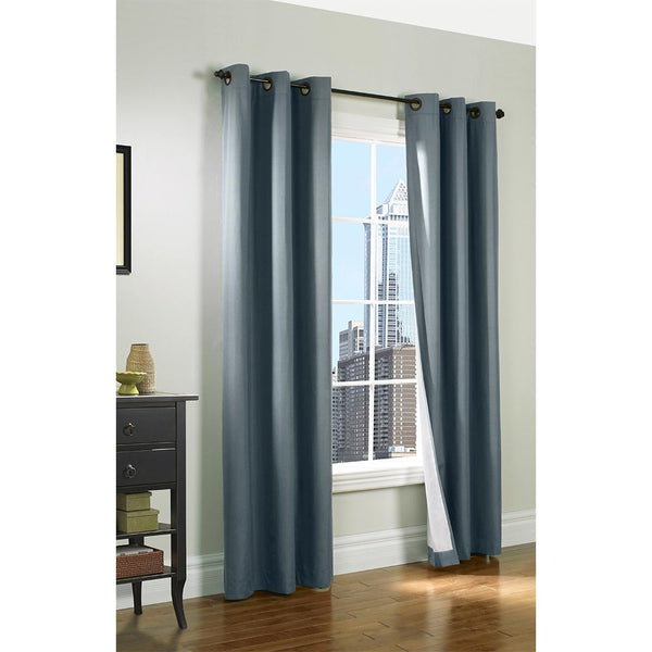 Thermaplus Prelude Room Darkening Window Treatment Grommet Curtain Panel 40" x 8
