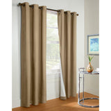 Commonwealth Thermalogic Prelude Insulated Grommet Top Window Panel - Taupe