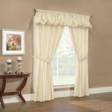 Commonwealth Thermalogic Prescott Energy Efficient 5 Piece Window Curtain Set - Ivory