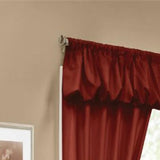 Commonwealth Thermalogic Prescott Energy Efficient 5 Piece Window Curtain Set - Burgundy