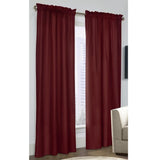 Thermalogic Prescott Supple Fabric Pole Top Panel With 3" Rod Pocket - Burgundy