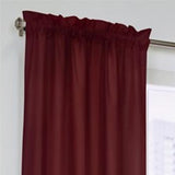 Thermalogic Prescott Supple Fabric Pole Top Panel With 3" Rod Pocket - Burgundy