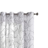 Commonwealth Lisette Grommet Curtain Panel Window Dressing - White