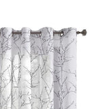 Commonwealth Lisette Grommet Curtain Panel Window Dressing - White