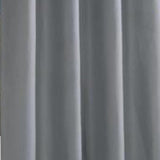 Commonwealth Outdoor Décor Coastal Grommet Top Solid Curtain Panel Grey