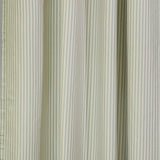 Commonwealth ThermaLogic Ticking Stripe 2-Piece Panel With 2" Header 3" Rod Pocket Sage