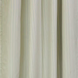 Commonwealth ThermaLogic Ticking Stripe 2-Piece Panel With 2" Header 3" Rod Pocket Sage