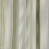 Commonwealth ThermaLogic Ticking Stripe 2-Piece Panel With 2" Header 3" Rod Pocket Sage