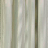 Commonwealth ThermaLogic Ticking Stripe 2-Piece Panel With 2" Header 3" Rod Pocket Sage
