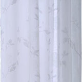 Commonwealth Giardino Grommet Curtain Panel Window Dressing - White