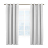 Commonwealth Kelly Grommet Dressing Window Curtain Panel - White
