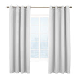 Commonwealth Kelly Grommet Dressing Window Curtain Panel - White