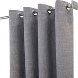 ThermaPlus Maya Blackout Insulated Window Curtain, Grey