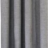 Commonwealth Maya Grommet Curtain Panel Window Dressing - Grey