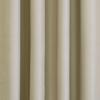 Thermaplus Newberry Blackout Window Treatment Grommet Curtain Panel for Bedroom Livingroom Linen