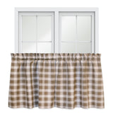 Ellis Curtain Country Check Tailored With 1.5