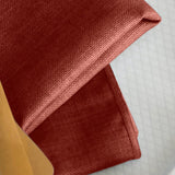 Ellis Curtain 50% Cotton 50% Polyester Lisa Solid Square Fabric Napkin 4 pack 18" x 18" Red