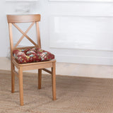 Ellis Bella Rose Elegant Medium Scale Printed Floral Pattern Non-Skid Chair Pad