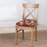 Ellis Bella Rose Elegant Medium Scale Printed Floral Pattern Non-Skid Chair Pad