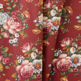 Ellis Bella Rose Elegant Medium Scale Printed Floral Pattern Non-Skid Chair Pad