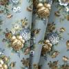 Ellis Bella Rose Stylish Medium Scale Printed Floral Pattern 1.5" Rod Pocket Tailored Valance for Windows 58"x15" Wedge