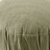 Ellis Curtain 50% Cotton 50% Polyester Lisa Solid Elastic For Barstool Cover 13" x 13" Mist