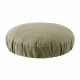 Ellis Curtain 50% Cotton 50% Polyester Lisa Solid Elastic For Barstool Cover 13" x 13" Mist