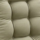 Ellis Curtain 50% Cotton 50% Polyester Lisa Solid 2 Piece Rocker Set with Ties 18" x 24" Mist