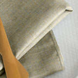 Ellis Curtain 50% Cotton 50% Polyester Lisa Solid Square Fabric Napkin 4 pack 18" x 18" Mist