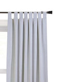 Commonwealth Ventura Tab Top Dressing Window Curtain Panel Pair - White