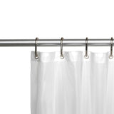Carnation Home Fashions Standard-Sized, 6 Gauge PEVA Liner - Bone 72x72"