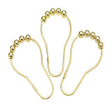Carnation Home Fashions "Roller" Shower Curtain Hooks - 3x3"