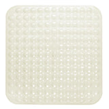 Carnation Home Fashions Stall Size"Bubble" Look Vinyl Bath Mat 21x21"