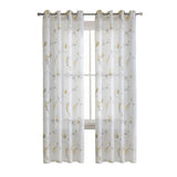 Commonwealth Symphony Grommet Dressing Window Curtain Panel - Yellow