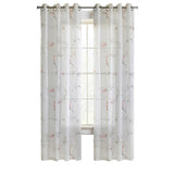 Commonwealth Symphony Grommet Dressing Window Curtain Panel - Coral